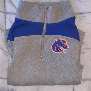 Women's Boise State Broncos Quarter Zip